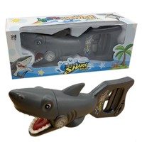 哦咯 恐龙玩具鲨鱼夹玩具伸缩夹