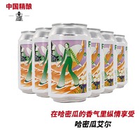 道酿 自由落体-纵情白日梦哈密瓜艾尔 精酿啤酒 酒精度4.5% 330ml*6罐