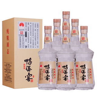 鸭溪窖 浓香型白酒 浓头酱尾 自饮送礼婚庆 银窖52度500ml *6瓶