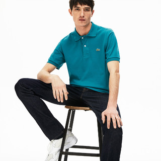 LACOSTE 拉科斯特 男士短袖POLO衫 L1212 湖绿 M