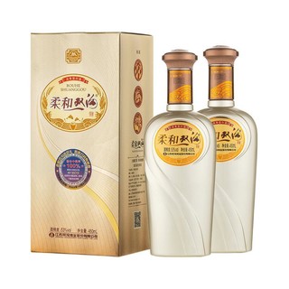 双沟 柔和 银精品 53%vol 浓香型白酒 450ml*2瓶 双支装