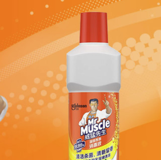 Mr Muscle 威猛先生 物体表面消毒液 980ml 清新柠檬