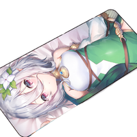 LANGTU 狼途 SHD-1 鼠标垫 800*300*2mm 绿衣白发女孩