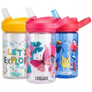 CAMELBAK 驼峰 儿童吸管杯 400ml 滑板怪兽