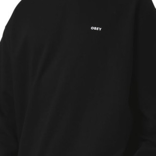 OBEY 男士圆领卫衣 O8XSW80098XXH 黑色 XL