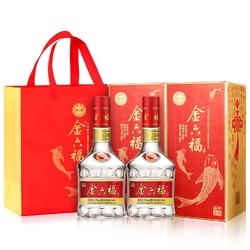 金六福 品鉴陆号 50.8度 500ml*1瓶 单瓶装 兼香型白酒