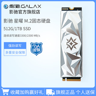 GALAXY 影驰 星曜M.2 512G 永劫无间 NVME SSD固态硬盘台式机M2硬盘