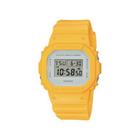 CASIO 卡西欧 G-Shock卡西欧手表 黄色 DW-5600CU-9JF 色彩鲜艳 元气活泼