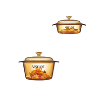 VISIONS 康宁 晶彩系列 锅具套装 2件套(耐热玻璃)