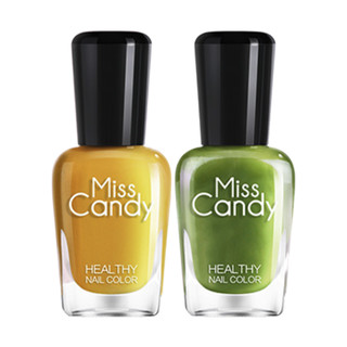 Miss Candy 糖果小姐 健康甲油套装 #SC103南瓜派 7ml*2