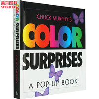 COLOR SURPRISES惊奇的颜色 英文儿童立体书 颜色认知启蒙读物彩色惊喜色彩主题绘本