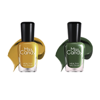 Miss Candy 糖果小姐 健康甲油套装 #SN148青草麦芬 7ml*2