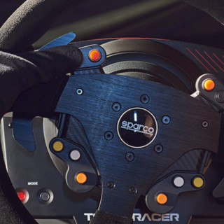 THRUSTMASTER 图马斯特 SPARCO R383 拉力赛 方向盘盘面 黑色
