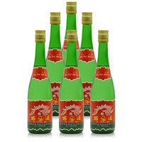 西凤酒 老绿瓶 省外版 2015年 55%vol 凤香型白酒 500ml*6瓶 整箱装