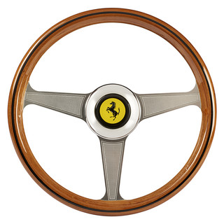 THRUSTMASTER 图马思特 法拉利 250 GTO 方向盘盘面 棕色