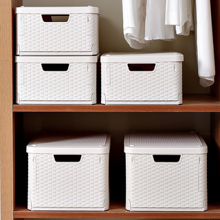 Orico/奥睿科衣服收纳箱家用大号衣柜被子折叠盒储物柜筐箱子神器