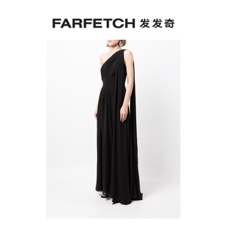 Elie Saab女士Asymmetric Flowing 侧饰带礼服FARFETCH发发奇