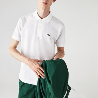 LACOSTE 拉科斯特 男士短袖POLO衫 L1212 白色 M