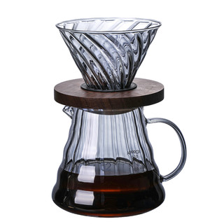 欧烹手冲咖啡壶 家用咖啡滤杯滴漏过滤杯器具套装分享壶云朵壶