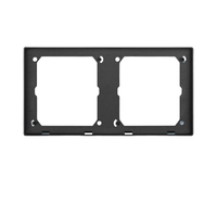 TCL 逸景系列 二位连体边框 碳素黑