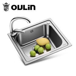 OULIN 欧琳 WG43390 厨房304不锈钢水槽