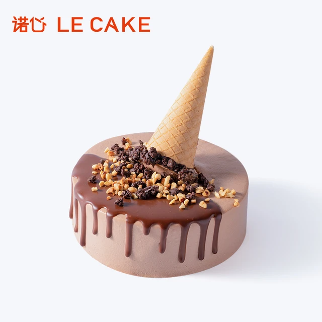 诺心 LECAKE 壁咚！阿华田蛋糕巧克力奶油坚果华夫新鲜21生日同城