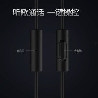 小米原装正品入耳式有线耳机适用红米9/9A/note9/10 华为p30/mate30/40 OPPOk9 3.5mm圆孔高音质通用