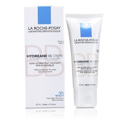 LA ROCHE-POSAY 理肤泉 La Roche Posay 理肤泉  立润隔离防晒BB霜SPF20 Hydreane BB Cream 丝滑不油腻均匀肤色补水舒缓 40ml