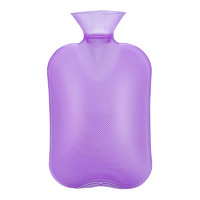 fashy 费许 热水袋 加厚透明款 2L 琉璃紫