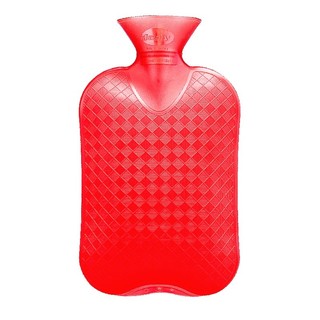 fashy 费许 热水袋 升级透明款 2L 琉璃红