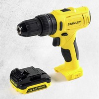 STANLEY 史丹利 SCH121S1K 冲击钻+钻头包 单机1电1充 12V