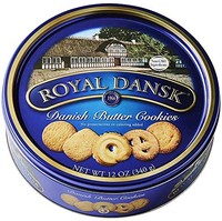 ROYAL DANSK Royal Dansk 精选丹麦曲奇，不添加防腐剂或色素，12 盎司，340克