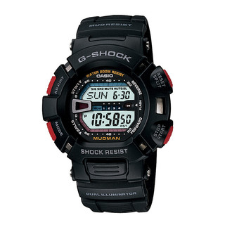 CASIO 卡西欧 G-SHOCK系列 52毫米石英腕表 G-9000-1V