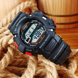 CASIO 卡西欧 G-SHOCK系列 52毫米石英腕表 G-9000-1V