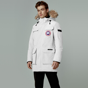 CANADA GOOSE/加拿大鹅 Citadel 派克大衣 4567M 大鹅羽绒服 433 北辰白 S