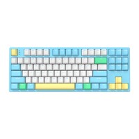 HELLO GANSS HS 87T 三模机械键盘 香雪 佳达隆G-PRO银轴 RGB