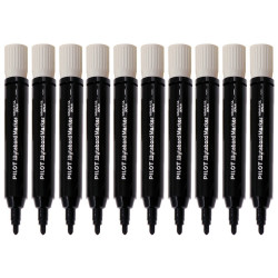 plus会员pilot百乐wbmar12l白板笔黑色10支装