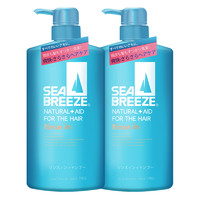 SEA BREEZE 洗护二合一洗发水 600ml*2