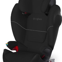 Prime会员：cybex Cybex Silver Solution M-fix SL 儿童汽车安全椅 15-36kg 纯黑色