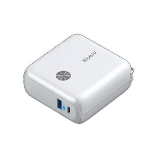 Anker 安克 A1623 升级款 充电器移动电源二合一 白色 9700mAh Type-C 20W 快充 线充套装