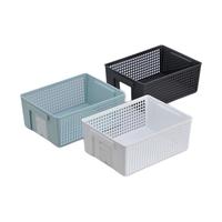 YANXUAN 网易严选 抽拉式标签收纳篮 中号 绿色