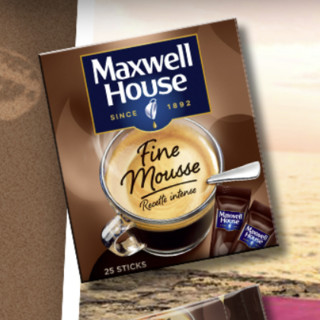 Maxwell House 麦斯威尔 速溶慕斯黑咖啡 45g