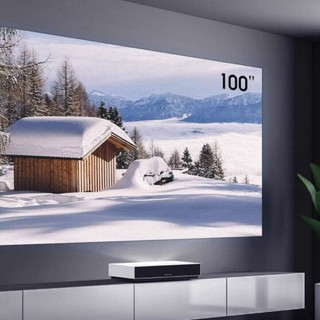 Formovie 峰米 Cinema 2 4K激光电视 白色 含120英寸黑栅软幕
