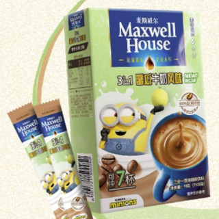 Maxwell House 麦斯威尔 小黄人联名 三合一速溶咖啡饮料 蜜瓜牛奶味 91g