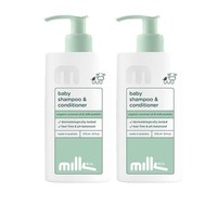 Milk&Co; 2包邮装】milk&co; 婴儿洗发护发二合一 2件装 2x375ml