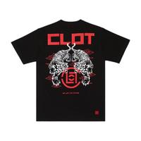 CLOT 凝结集团 华人系列 男士圆领短袖T恤 CLTE21SCN101-BK 黑色 S