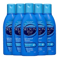 SELSUN BLUE 滋养修复洗发水蓝瓶 200ml*5