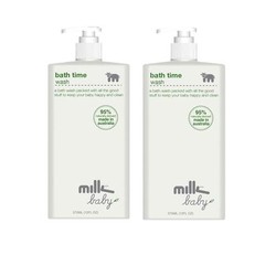 Milk&Co milk&co 婴儿沐浴露 2件装 2x 375ml