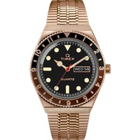 TIMEX 天美时 Men's Lab Archive Rose Gold-Tone Stainless Steel Bracelet Watch 38mm
