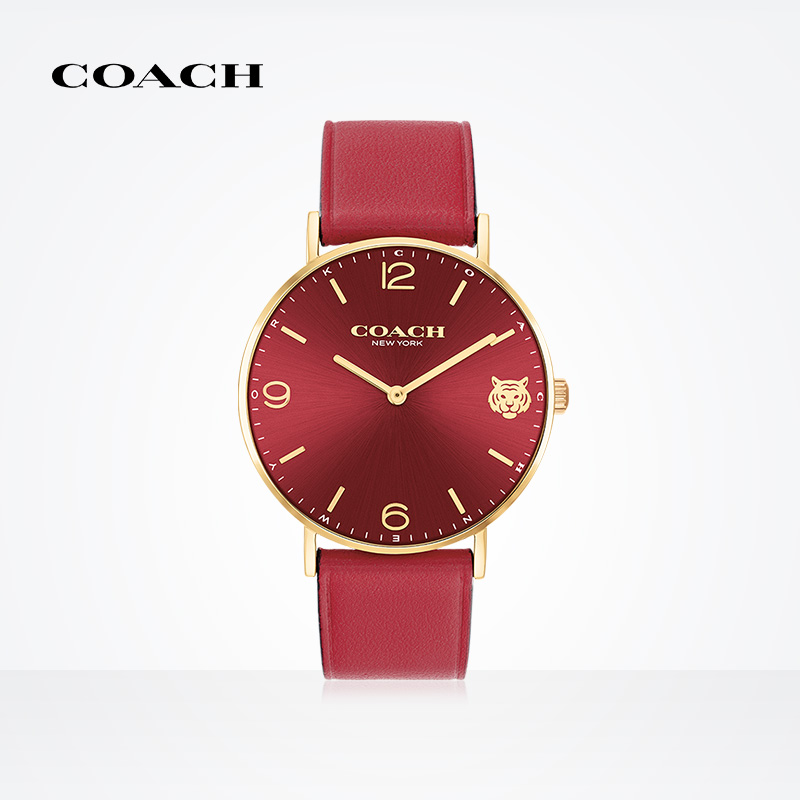 coach 蔻驰 perry系列 虎年限定 女士石英表 14503867